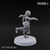 Hell Raising Demon Sorceress L Miniature for Dungeons and Dragons, Pathfinder or other TTRPGs