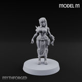 Hell Raising Demon Sorceress M Miniature for Dungeons and Dragons, Pathfinder or other TTRPGs