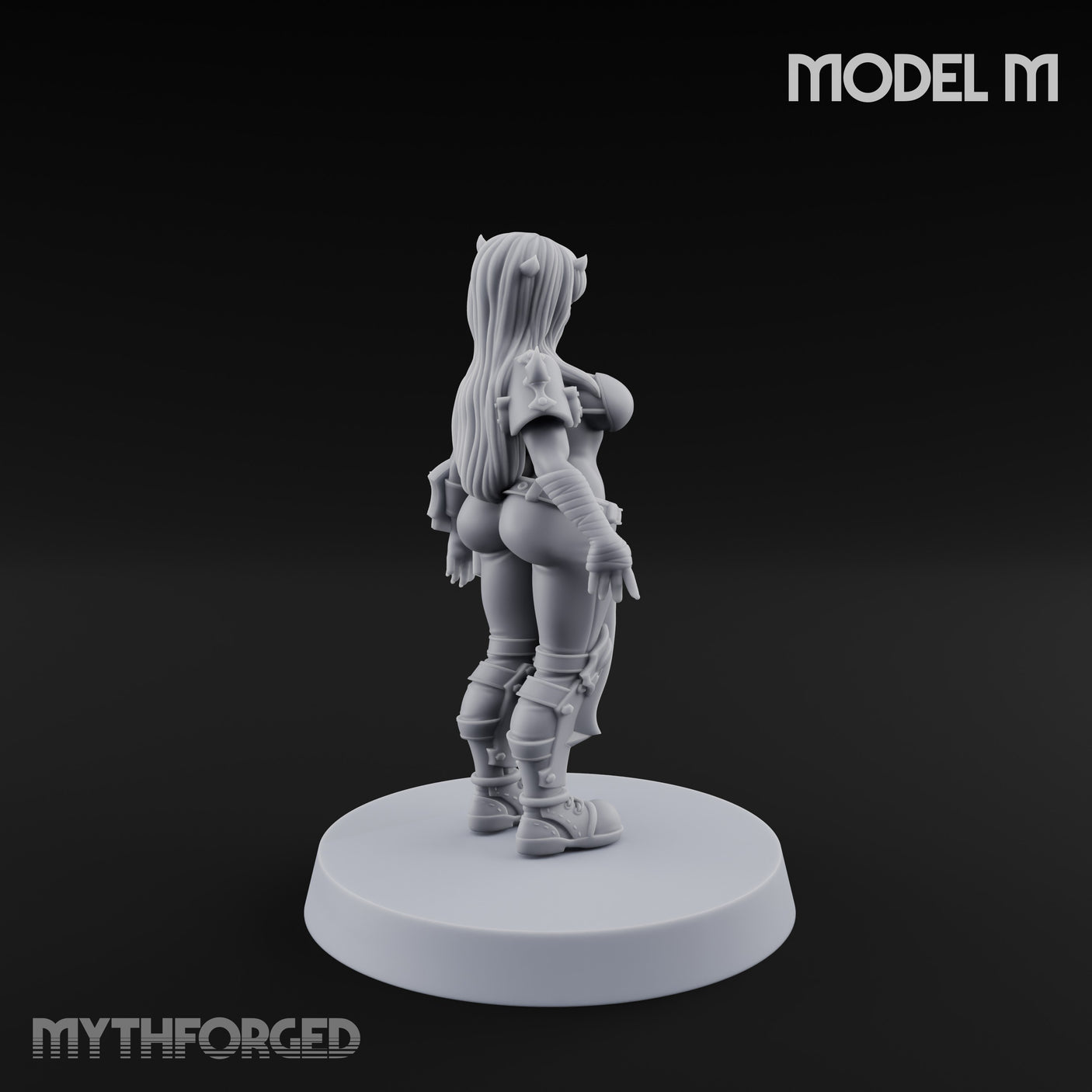 Hell Raising Demon Sorceress M Miniature for Dungeons and Dragons, Pathfinder or other TTRPGs