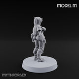 Hell Raising Demon Sorceress M Miniature for Dungeons and Dragons, Pathfinder or other TTRPGs