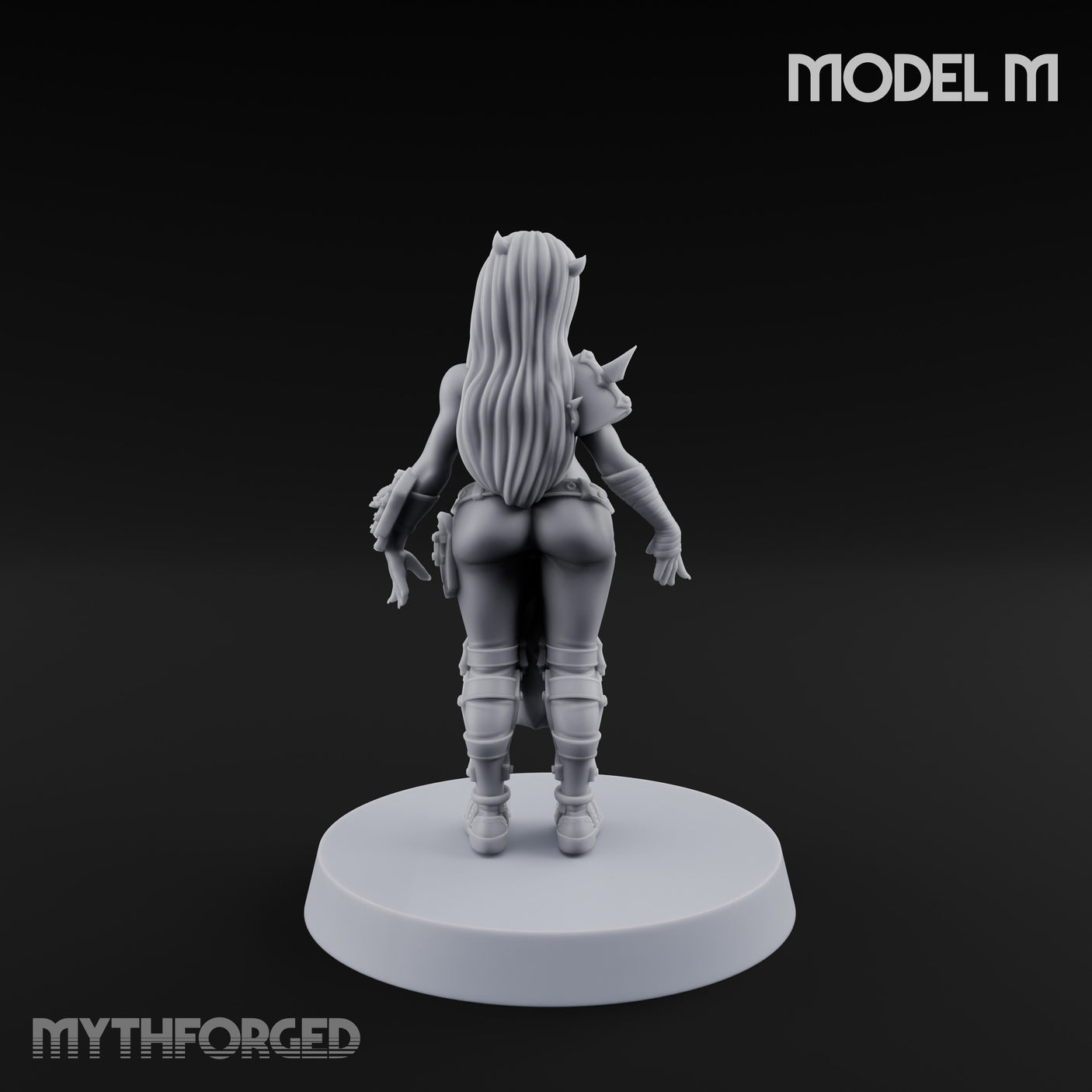 Hell Raising Demon Sorceress M Miniature for Dungeons and Dragons, Pathfinder or other TTRPGs