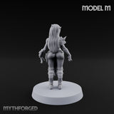 Hell Raising Demon Sorceress M Miniature for Dungeons and Dragons, Pathfinder or other TTRPGs