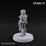 Hell Raising Demon Sorceress M Miniature for Dungeons and Dragons, Pathfinder or other TTRPGs