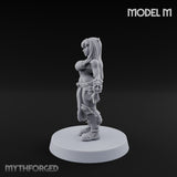 Hell Raising Demon Sorceress M Miniature for Dungeons and Dragons, Pathfinder or other TTRPGs