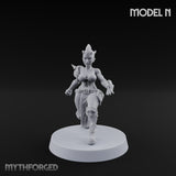 Hell Raising Demon Sorceress N Miniature for Dungeons and Dragons, Pathfinder or other TTRPGs