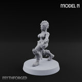 Hell Raising Demon Sorceress N Miniature for Dungeons and Dragons, Pathfinder or other TTRPGs