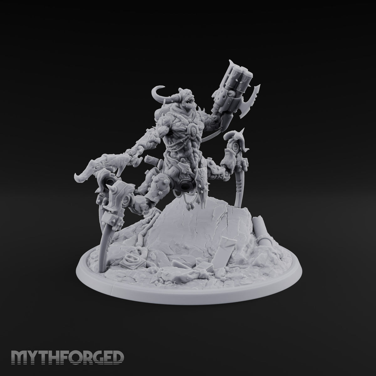 Traded His Legs for Scythes Drider Cybernetic Brute