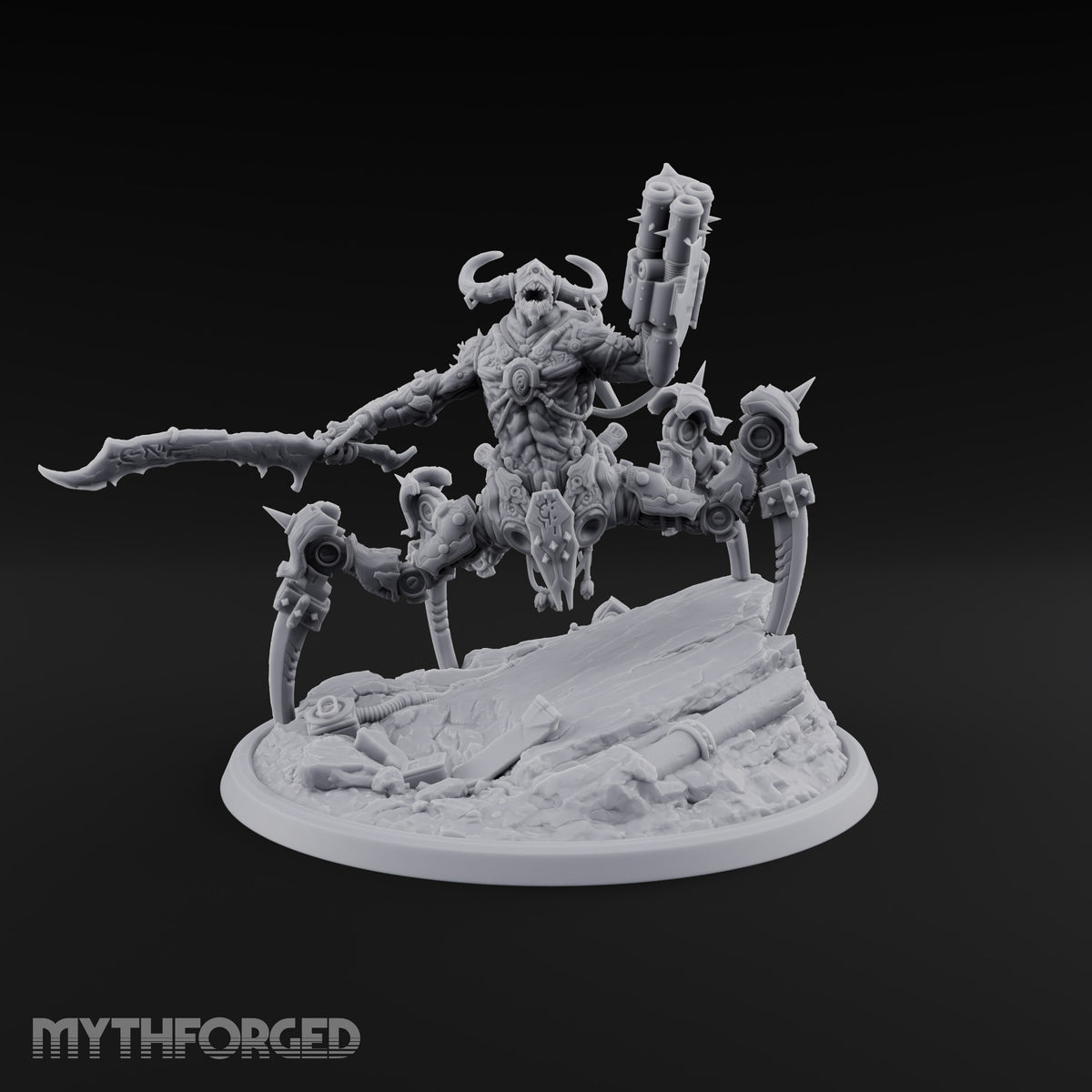 Traded His Legs for Scythes Drider Cybernetic Brute