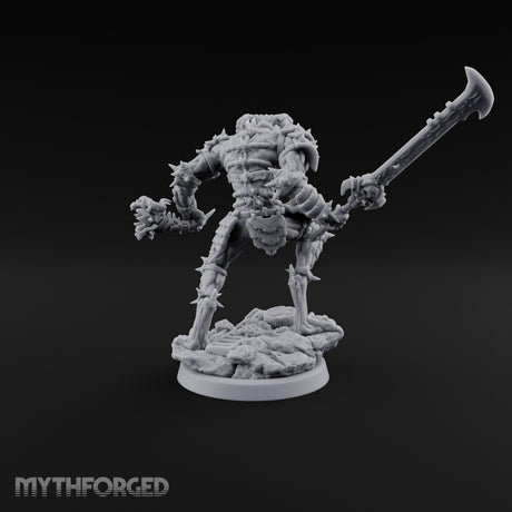 Spikes Fall In, Ranks Form Up Barbed Devil Warrior A