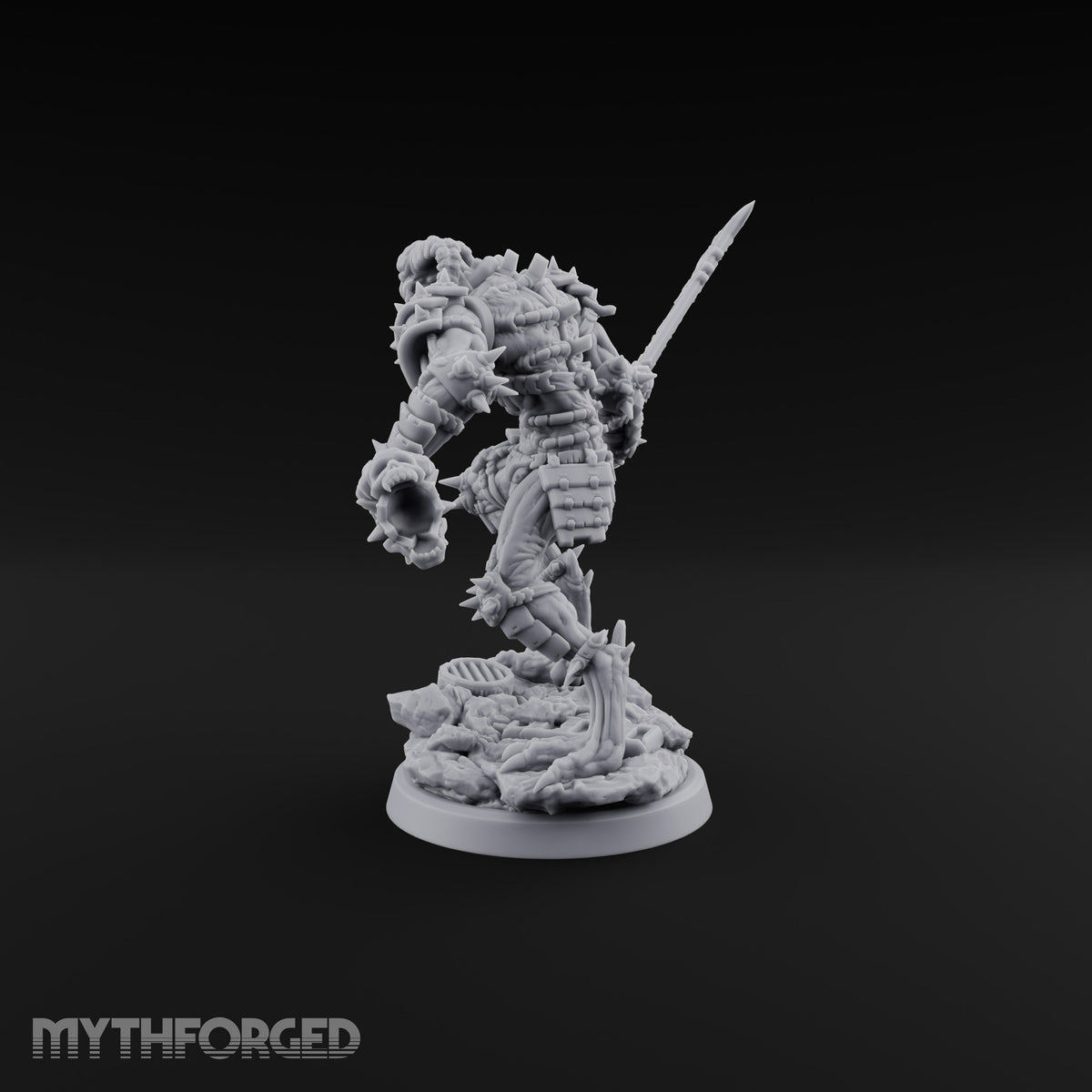 Spikes Fall In, Ranks Form Up Barbed Devil Warrior A