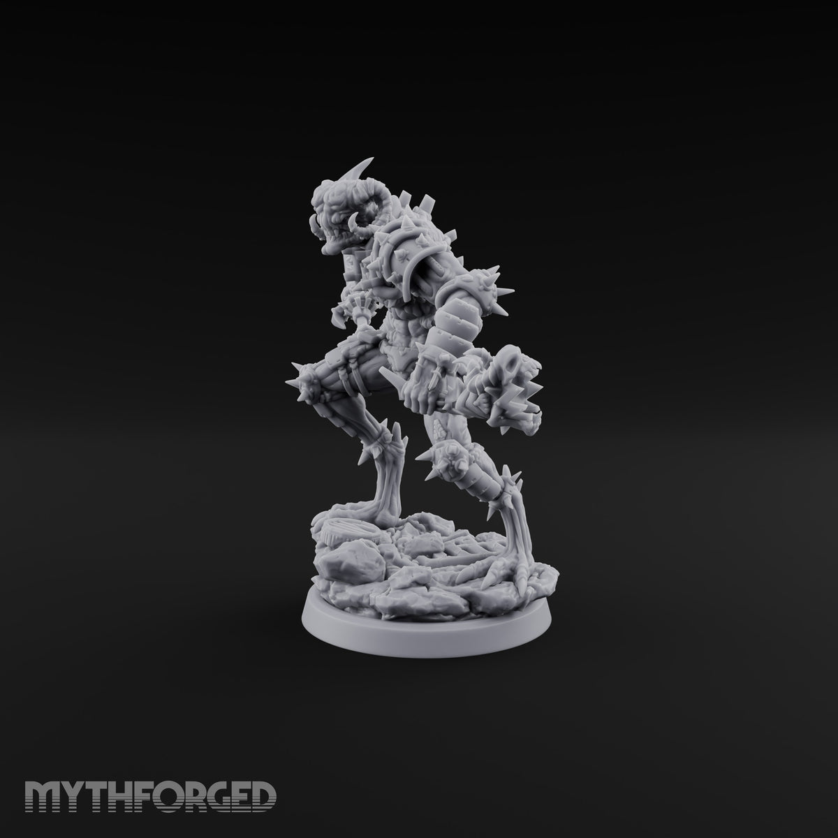 Spikes Fall In, Ranks Form Up Barbed Devil Warrior A