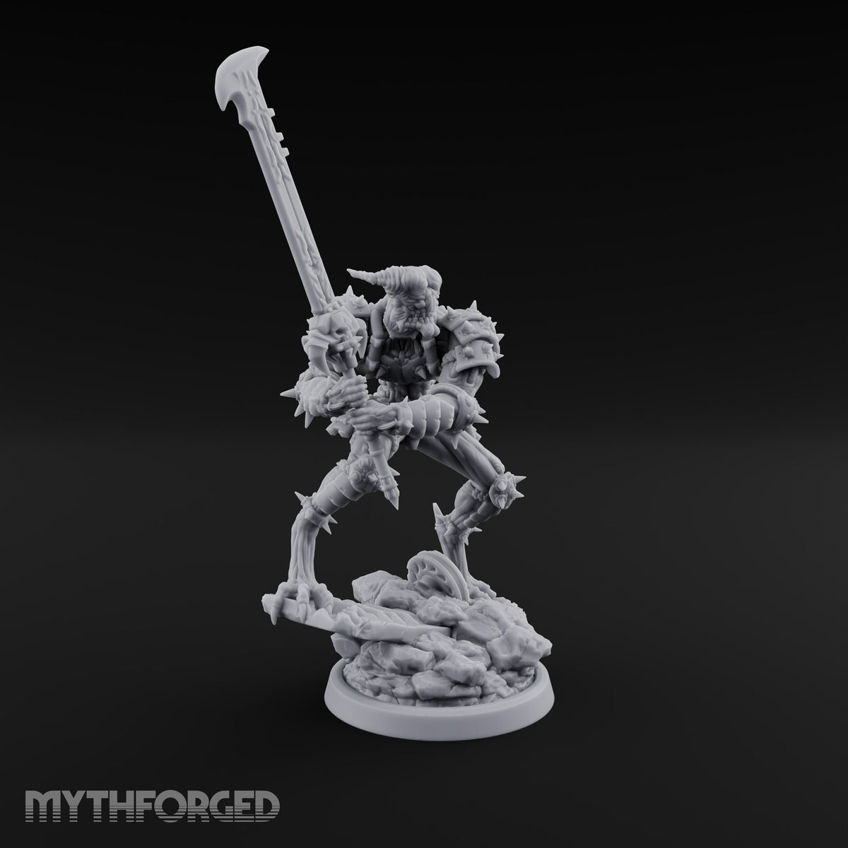 Spikes Fall In, Ranks Form Up Barbed Devil Warrior B