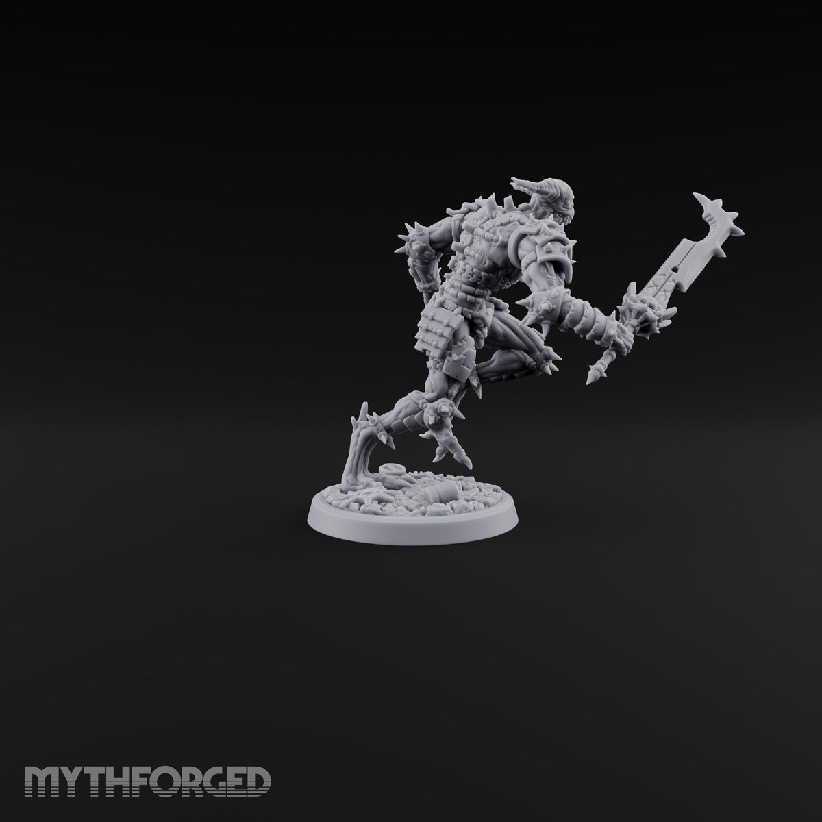 Spikes Fall In, Ranks Form Up Barbed Devil Warrior C