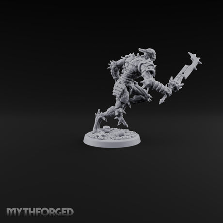 Spikes Fall In, Ranks Form Up Barbed Devil Warrior C
