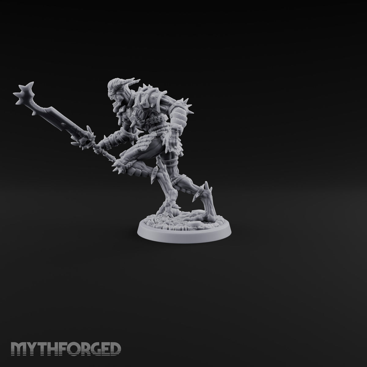 Spikes Fall In, Ranks Form Up Barbed Devil Warrior C