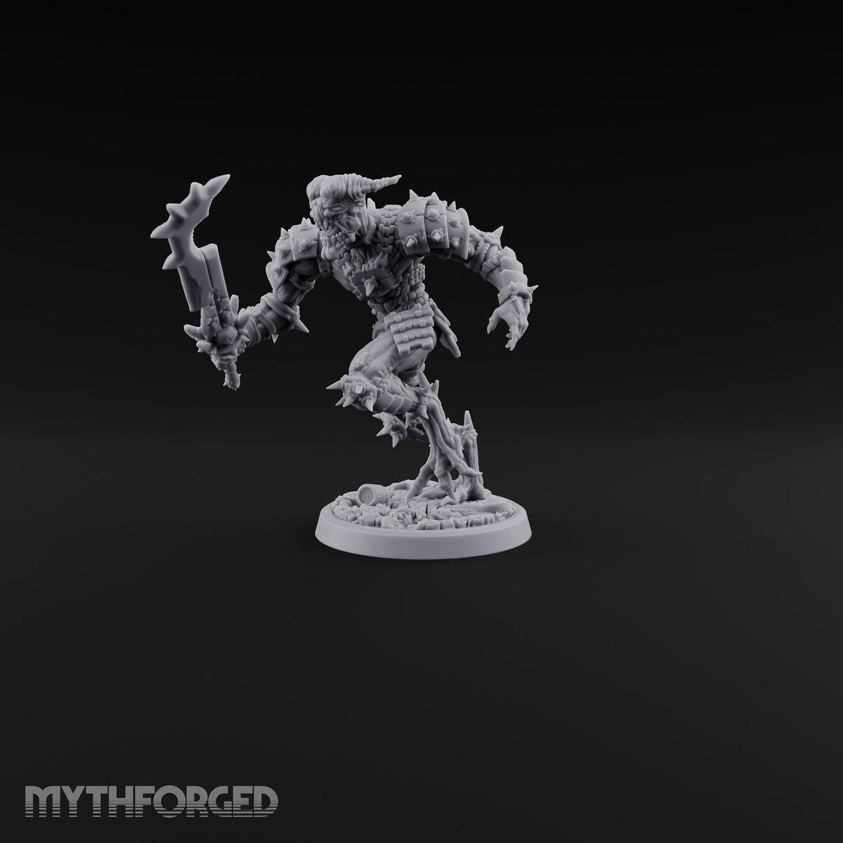 Spikes Fall In, Ranks Form Up Barbed Devil Warrior C