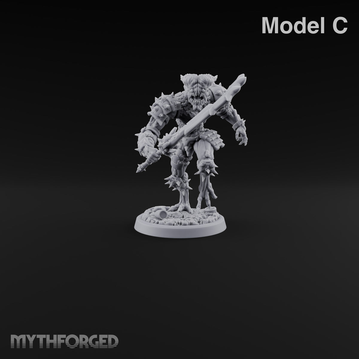 Spikes Fall In, Ranks Form Up Barbed Devil Warriors — C