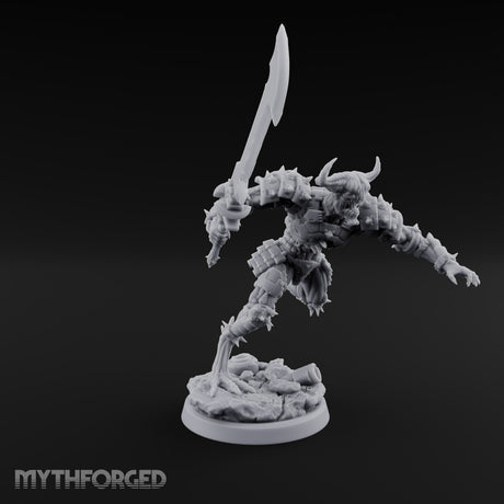 Spikes Fall In, Ranks Form Up Barbed Devil Warrior D