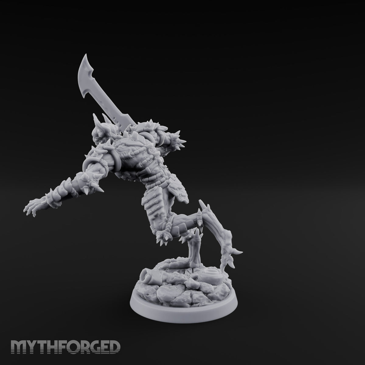 Spikes Fall In, Ranks Form Up Barbed Devil Warrior D