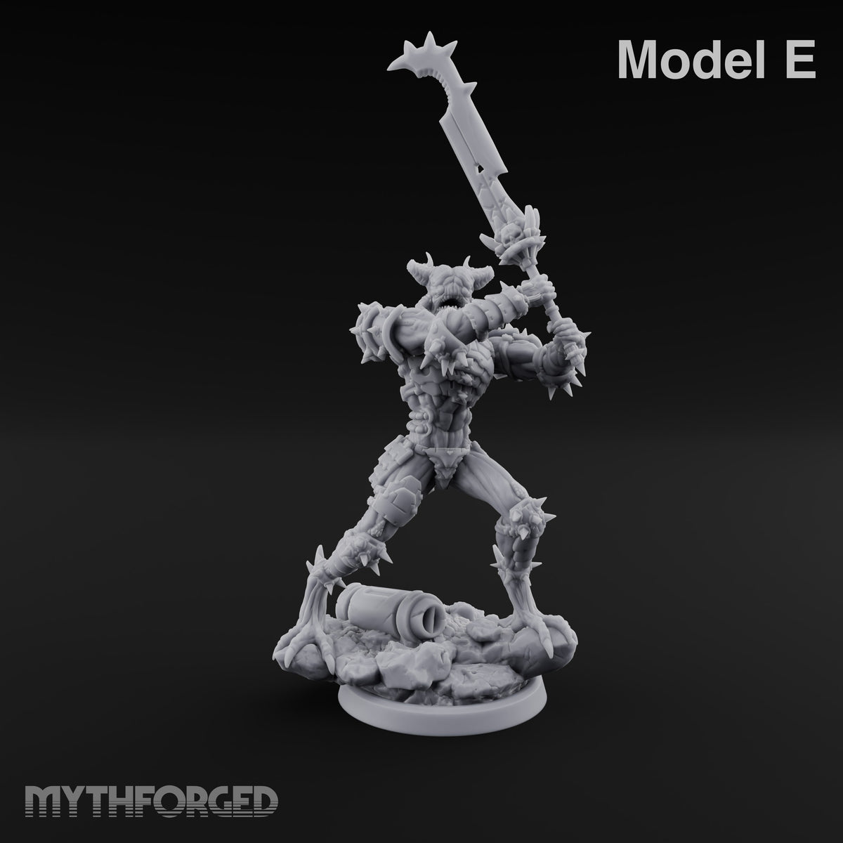 Spikes Fall In, Ranks Form Up Barbed Devil Warrior E