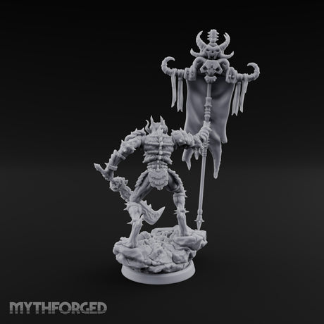 Spikes Fall In, Ranks Form Up Barbed Devil Warrior F