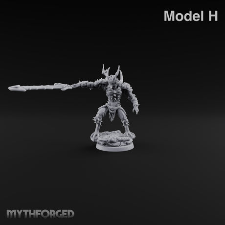 Spikes Fall In, Ranks Form Up Barbed Devil Warrior H