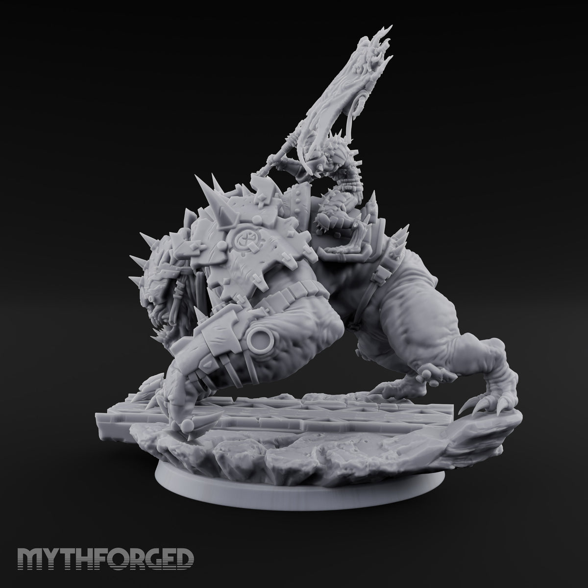 Small Rider, Large Mistake Goblin Rider on Hell Hound A