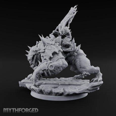 Small Rider, Large Mistake Goblin Rider on Hell Hound A