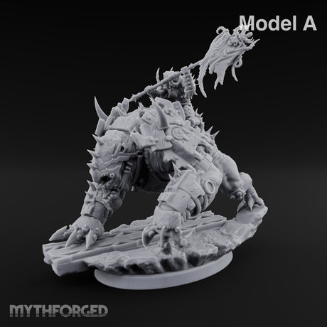 Small Rider, Large Mistake Goblin Rider on Hell Hound A