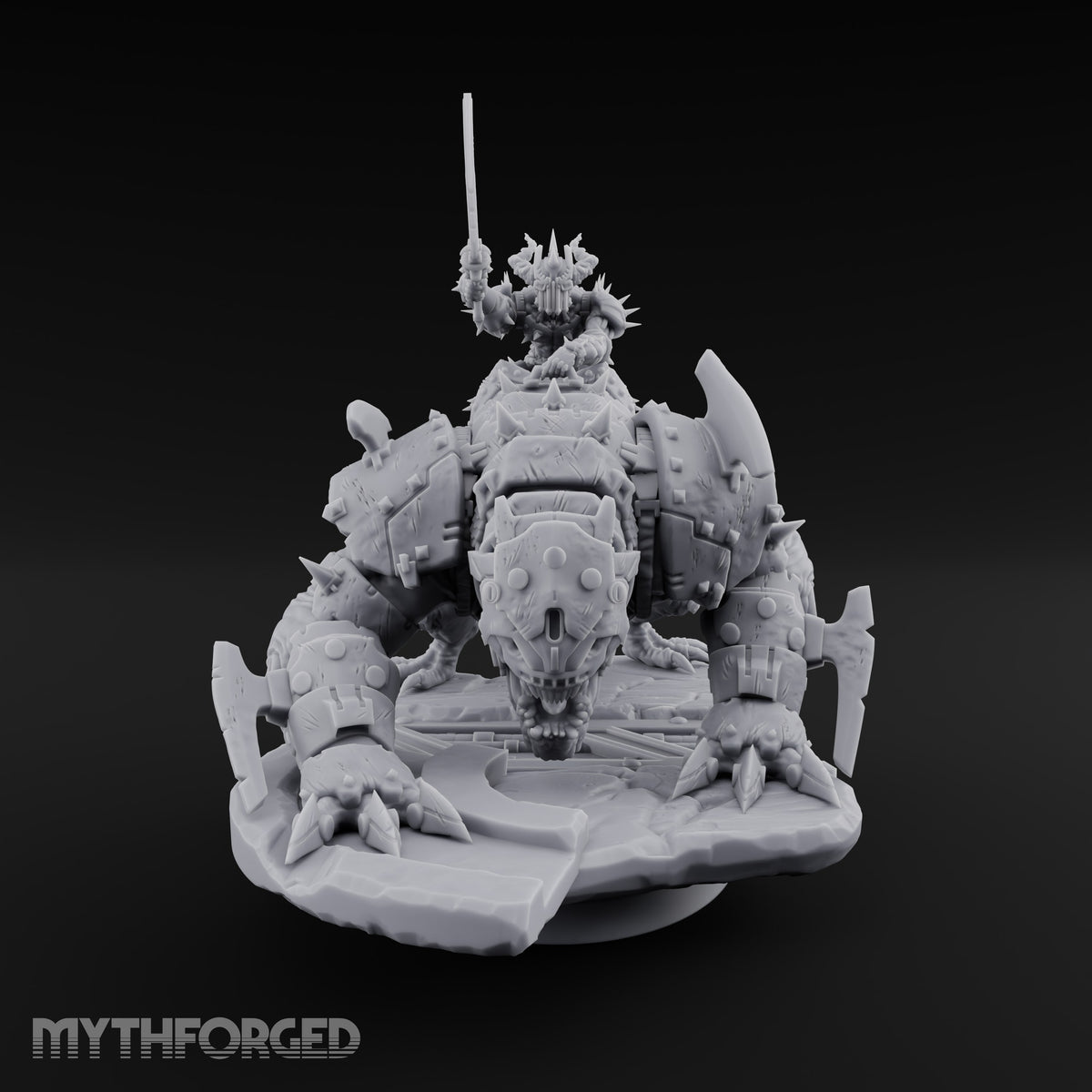 Small Rider, Large Mistake Goblin Riders on Hell Hounds — C