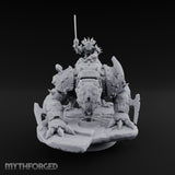 Small Rider, Large Mistake Goblin Riders on Hell Hounds — C