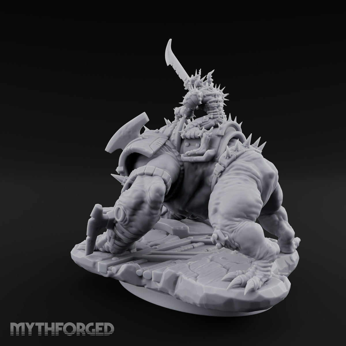 Small Rider, Large Mistake Goblin Rider on Hell Hound C
