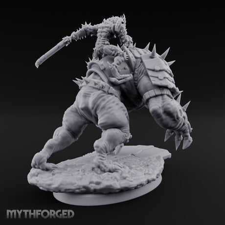 Small Rider, Large Mistake Goblin Rider on Hell Hound D