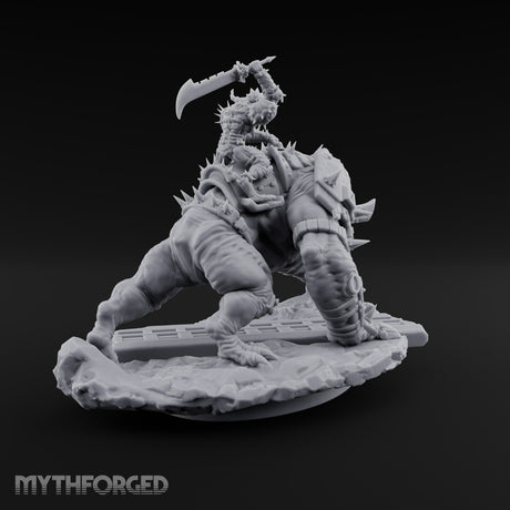 Small Rider, Large Mistake Goblin Rider on Hell Hound E