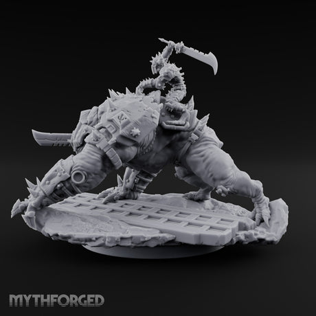 Small Rider, Large Mistake Goblin Rider on Hell Hound E