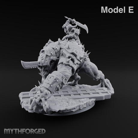Small Rider, Large Mistake Goblin Riders on Hell Hounds — E