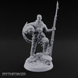 Helmet Tucked Human Deep Sea Diver Miniature for Dungeons and Dragons, Pathfinder or other TTRPGs