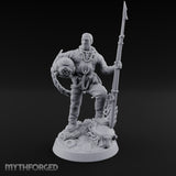 Helmet Tucked Human Deep Sea Diver Miniature for Dungeons and Dragons, Pathfinder or other TTRPGs