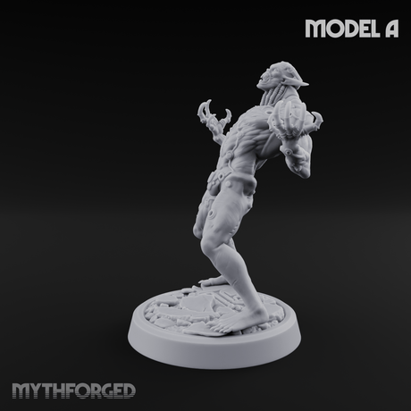 Claws Splayed Roaring Corpse Fleet Brutes A Miniature for Dungeons and Dragons, Pathfinder or other TTRPGs