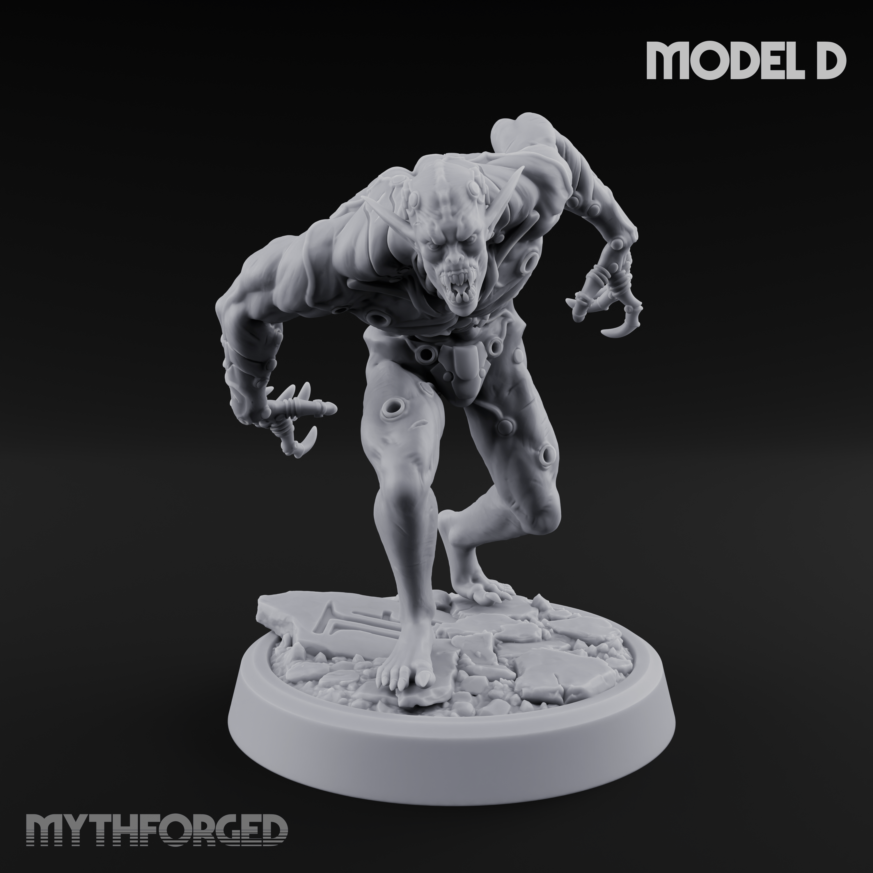 Claws Splayed Roaring Corpse Fleet Brutes