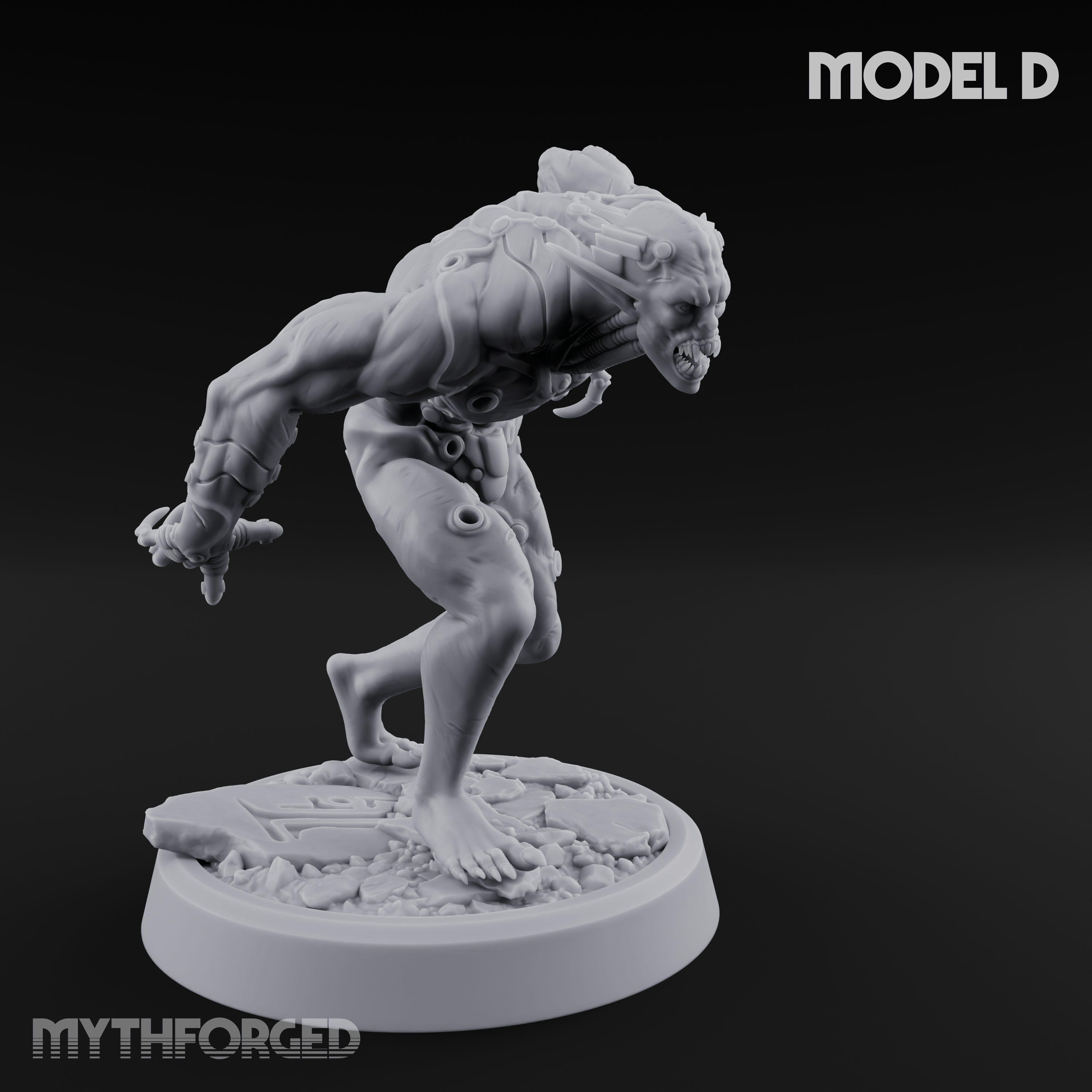 Claws Splayed Roaring Corpse Fleet Brutes