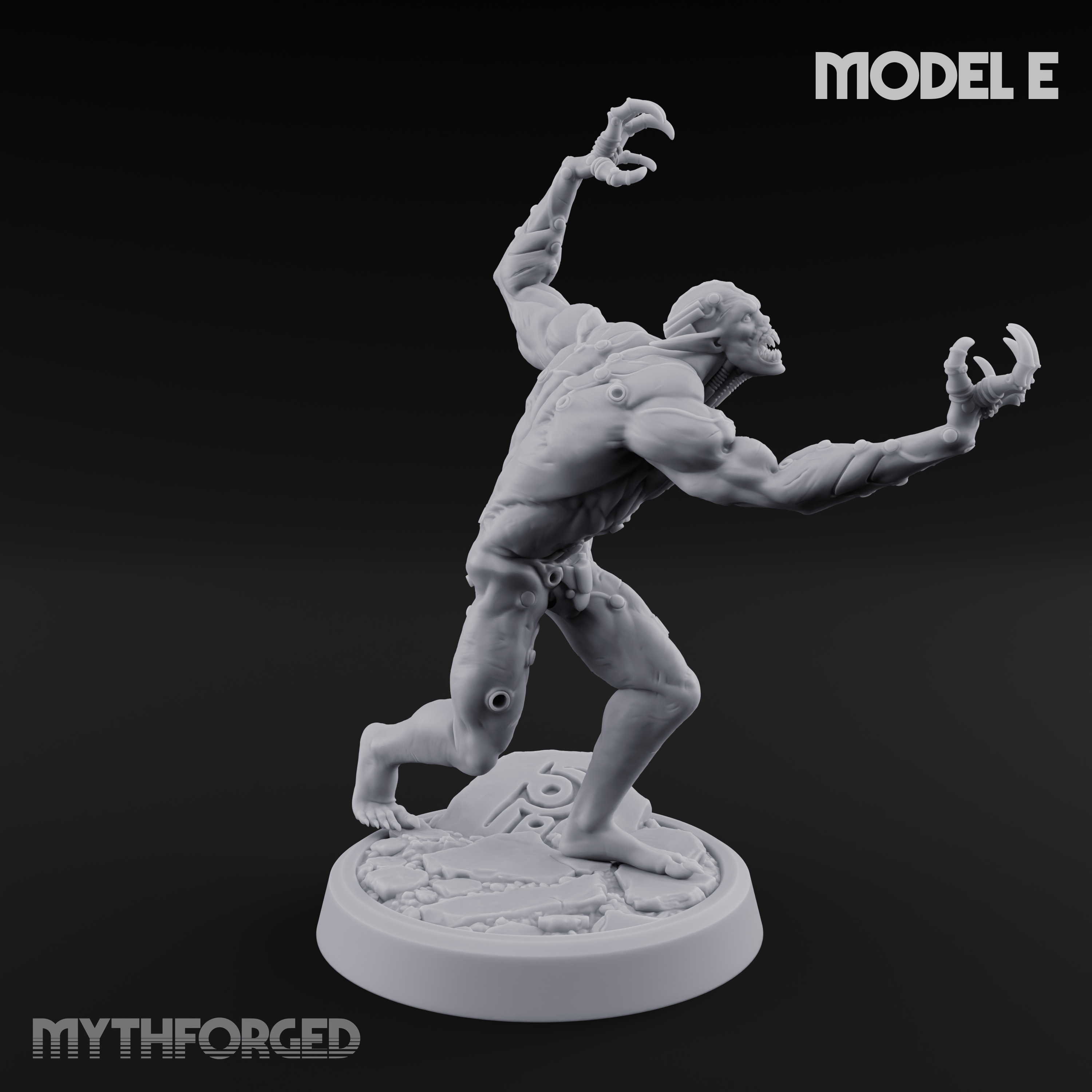 Claws Splayed Roaring Corpse Fleet Brutes E