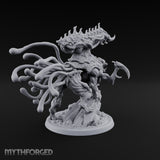 Crest Lowered, Claws Raised Tarrasque Monster A