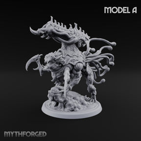 Crest Lowered, Claws Raised Tarrasque Monster A