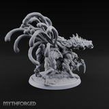 Crest Lowered, Claws Raised Tarrasque Monster B
