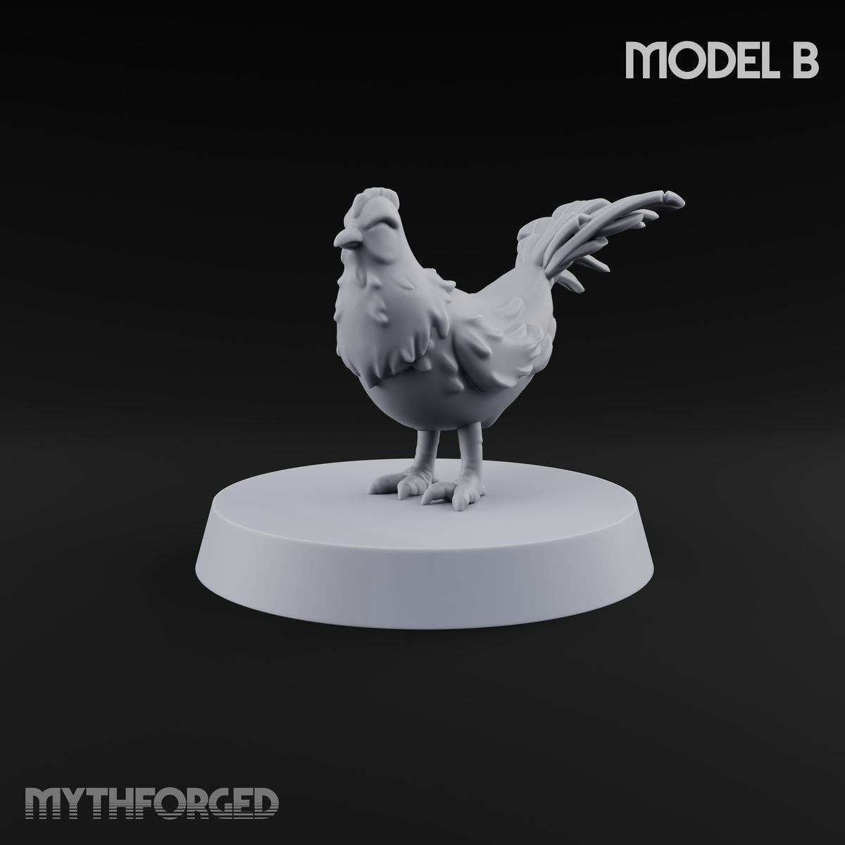 Pecking Order Barnyard Chickens — B · A + A