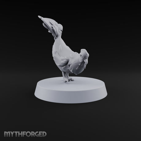 Pecking Order Barnyard Chicken B Miniature for Dungeons and Dragons, Pathfinder or other TTRPGs
