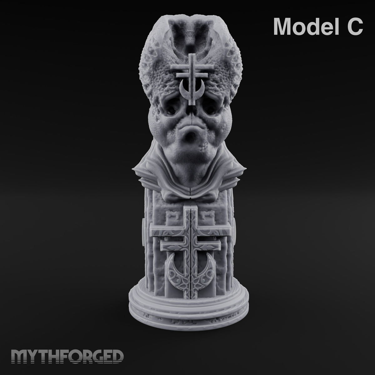 Every Face, One Creed Heretic Statues — C