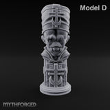 Every Face, One Creed Heretic Statues — D