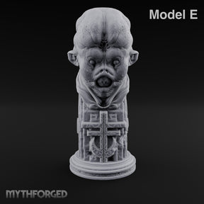 Every Face, One Creed Heretic Statue E